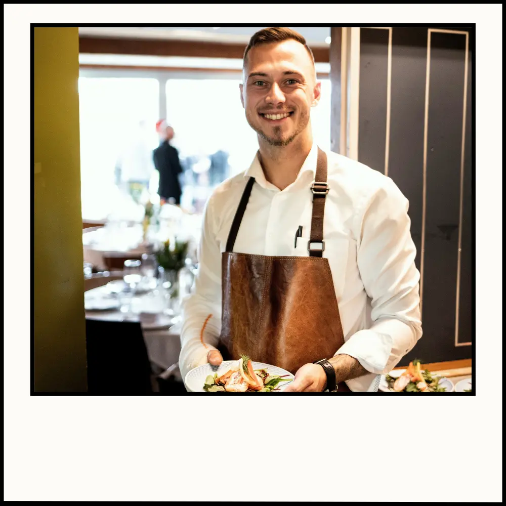 Julien cuisinier du restaurant de La Fourchette Biterroise
